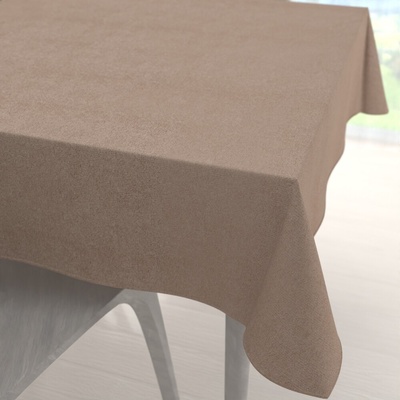 Biante Štvorcový obrus/imitácia brúsenej kože Alcantara ALC-006 Béžový 40x40 cm