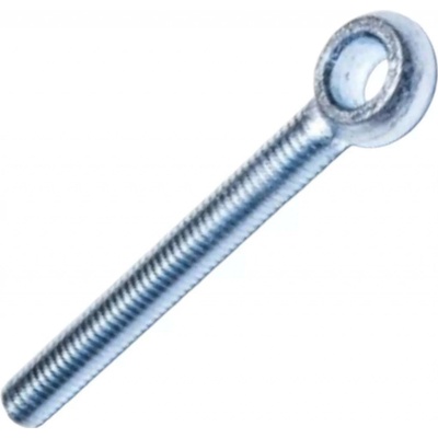 Šroub s okem M20 x 160 mm, bílý zinek, DIN 444LB