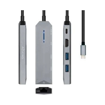 AISENS USB извод Aisens ASUC-5P003-GR Сив 100 W