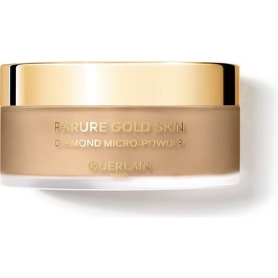 Guerlain Parure Gold Skin Diamond Micro-Powder rozjasňující sypký pudr 04 Deep / Foncé 35 g