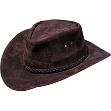 Kožený klobúk Van Horn