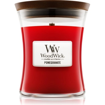 WoodWick Pomegranate ароматна свещ с дървен фитил 275 гр