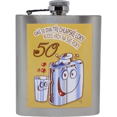 Placatka Dáš si dva tři chlapské loky 50 – Zboží Dáma