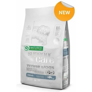 Nature's Protection Superior Care White Dogs Grain Free Fish Adult Small&Mini Breeds 10 kg