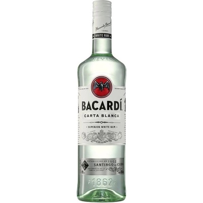 Bacardi Carta Blanca 40% 0,5 l (holá láhev) – Hledejceny.cz