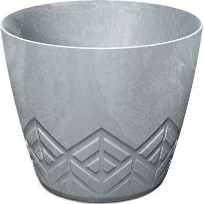 PROSPERPLAST Květináč ARECO BETON EFFECT beton 11,9 cm