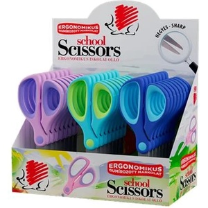 ICO School Scissors sharp 13 cm display (7440066000)