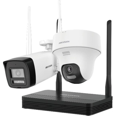 HILOOK DS-J142I(STD)/IKS-2044BTH-PH/W /1x4MP камера в тръба+1x4MP камера в кула+1xNVS/ EasyLink IP Wifi Kit (DS-J142I(STD)/IKS-2044BTH-PH/W)