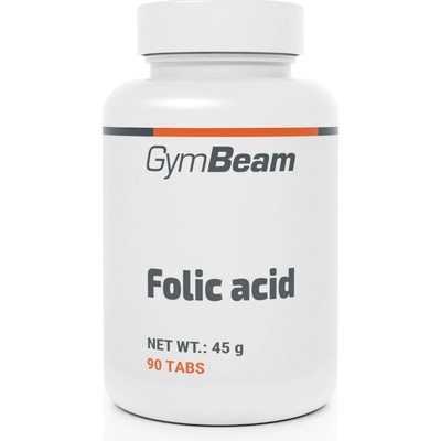 GymBeam Kyselina listová Vitamín B9 90 tabliet