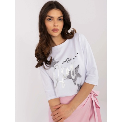 Blouse CLM BZ 0016.84 white šedá