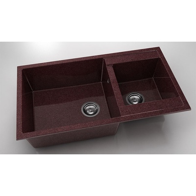 FAT Мивка Vanguard 234, Granicite, 100 Bordo, с включен сифон