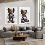 Decono Картини Kaws Graffiti