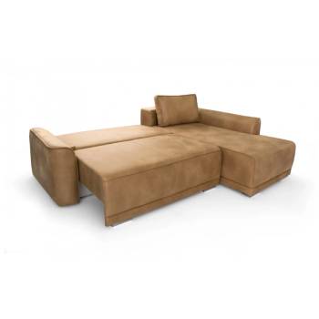 Kambo Ъглов Диван Дъблин Мини, бежов, Polo