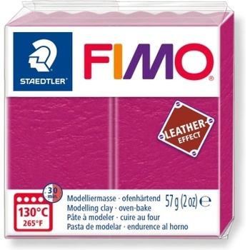 FIMO Полимерна глина Fimo Leather 8010, 57g, розов 229 (28099-А-РОЗОВ)