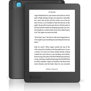 Eread Калъф Eread - Premium, Kobo Aura Second Edition 2016, черен (KA2PB)