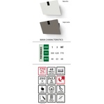 Faber SOFT EDGE BIANCO KOS A80 Вертикален аспиратор (Edge Bianco)