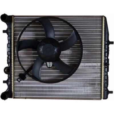 Chladič vody Škoda Fabia I (6Y) 01-07 1.0 1.4 S VENTILÁTOREM