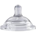 Chicco Комплект биберони Chicco - Natural Feeling, Комбинирани, 2 броя, 4м+ (N0206)