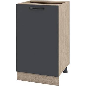 Image 1 of ИРИМ Долен кухненски шкаф Сити МФ-Карбон мат-11-43 50 см