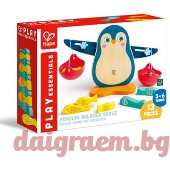 Image 1 of Hape Образователен комплект Везна Пингвин, hape e1074 (h1074)