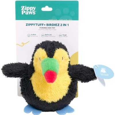 Zippy Paws plyš ZippyTuff Birdiez 2 v 1 tukan 17 cm