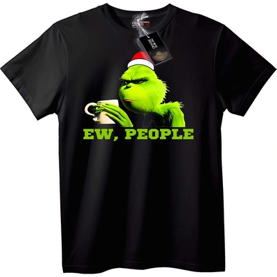 NOONEBRAND Тениска Grinch Фу Хора - 2XL, Black