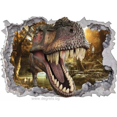 Стикер Динозавър 1 3D 65x90см