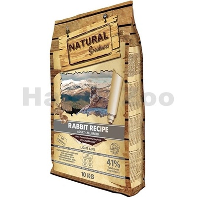 Natural Greatness Rabbit Recipe All Breeds Light Fit 10 kg