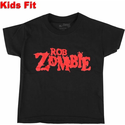 ROCK OFF детска тениска Rob Zombie - Logo Boys - Черен - ROCK OFF - RZTEE07BB