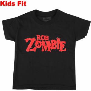 ROCK OFF детска тениска Rob Zombie - Logo Boys - Черен - ROCK OFF - RZTEE07BB