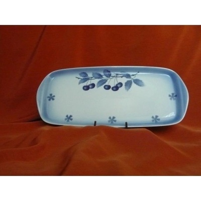 Thun Podnos 4-hranný Blue Cherry 35cm Nová Role