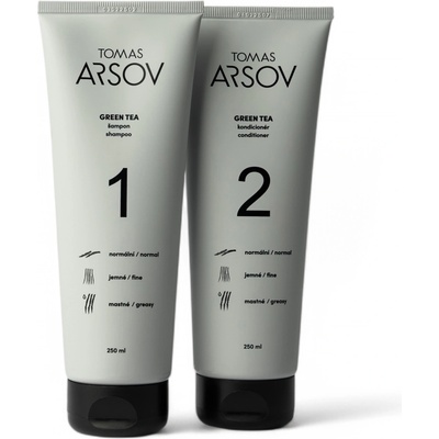 Tomas Arsov Green Tea šampón 250 ml + kondicionér 250 ml set