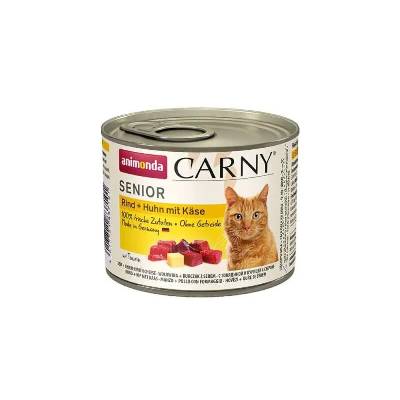Animonda CARNY® cat Senior hovädzie,kura a syr bal. 6 x 200 g konzerva