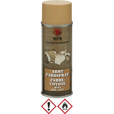 MFH army sprejová farba 400 ml coyote matt