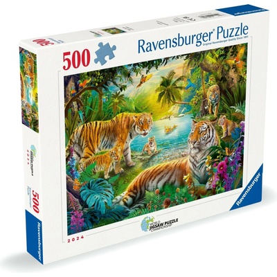 Ravensburger Oáza tygrů 500 dílků