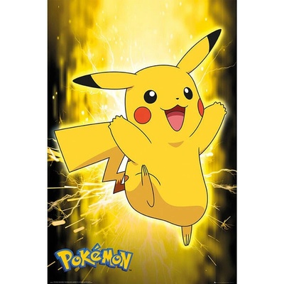 GBEye Plagát Pokémon - Pikachu Neon