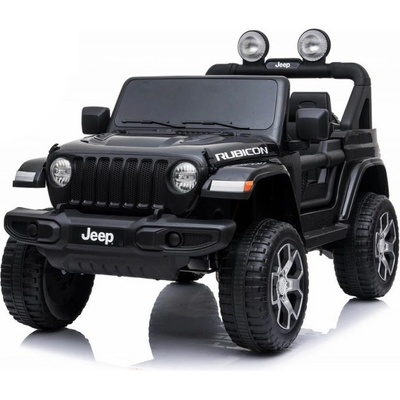 Dea elektrický džíp Jeep Wrangler Rubicon 4x4 černá