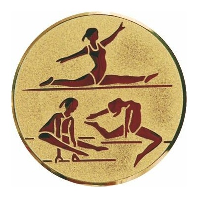 D1-A130 Emblém pr.25mm športová gymnastika ženy