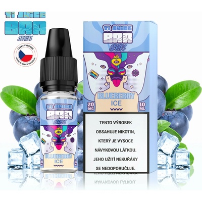 TI Juice Blueberry Ice BAR Series NIC SALT 50PG/50VG 10 ml 20 mg