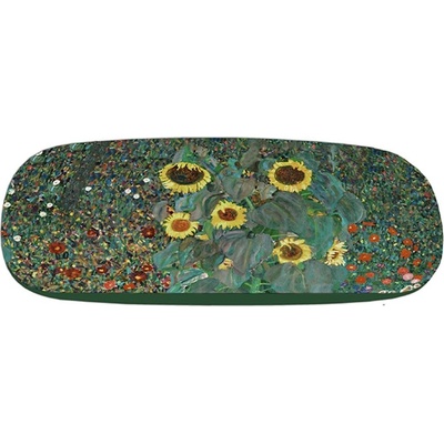 Plumeria pouzdro na brýle pevné Garden with Sunflowers Gustav Klimt