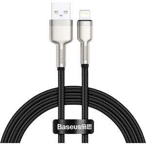 Baseus Кабел за данни Baseus Cafule, Lightning, 1.0m, Черен - 40473