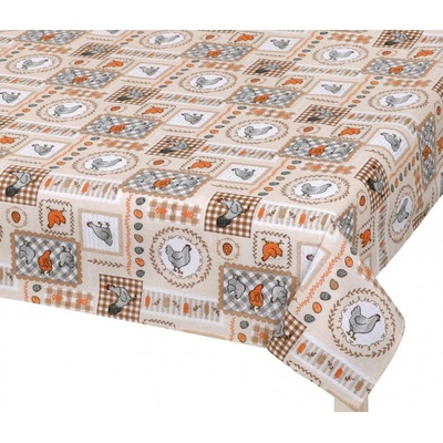 Bellatex ubrus Velikonoce Slepička béžová 50x50cm