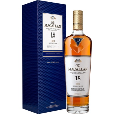 Macallan Double Cask 18y 43% 0,7 l (čistá fľaša)