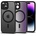 Tech-Protect Хибриден кейс с MagSafe за iPhone 15 от Tech Protect Magmat Cam+ - Matte Black (9319456604405)
