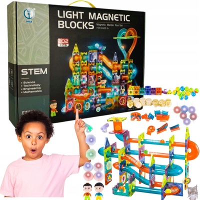 Ikonka Magnetické kocky 14641 200 ks