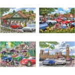 House of Puzzles - Puzzle 4x500 Nice Day For A Drive - 500 piese