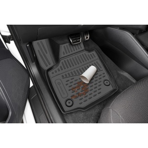 LEMENT Element 3D rubber floor mats suitable for Mercedes-Benz Sprinter Classic - 2 PCS. - 100% custom-fit all-weather floor mats made of TPE - EXP. NLC. 34.31. 210k (EXP.NLC.34.31.210k)