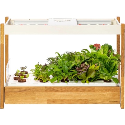 Click & Grow Смарт саксия Click and Grow - Smart Garden 25, бяла (CG25WMAINSG)