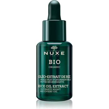 NUXE Bio Organic rегенериращ нощен серум за нормална към суха кожа 30ml