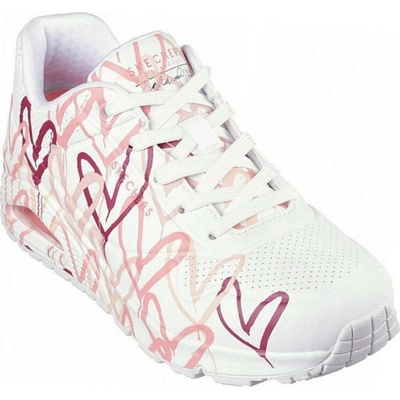 Skechers uno-spread the love 155507 biela